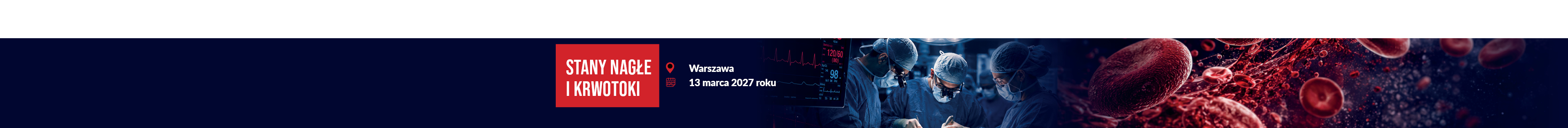 III Konferencja „Krwotoki okołooperacyjne” 2027